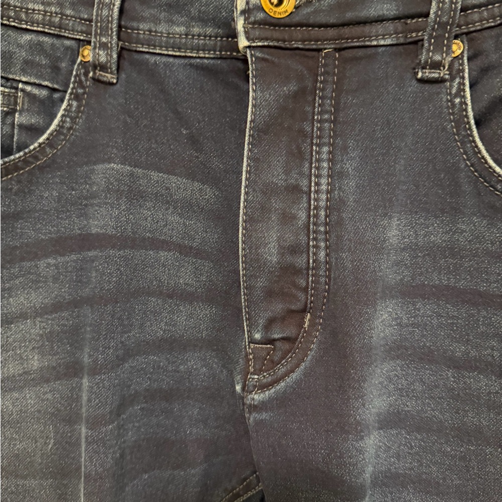Parasuco Women's Blue Jeans with Red Zipper - NWOT - Picture 8 of 15